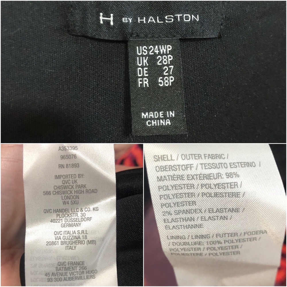 H by Halston Short Sleeve Floral Watercolor Wrap Dress - Picture 3 of 8